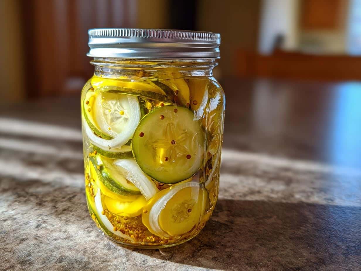 37 Simple Yellow Squash Pickles Recipe – Crunchy Tangy Bliss