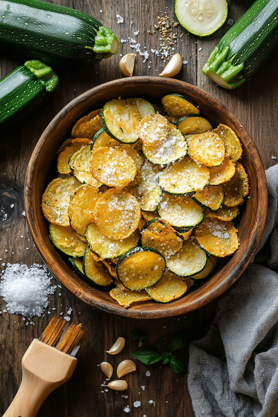 Crispy Zucchini Chips Recipe-  Ultimate Crunch Without the Guilt