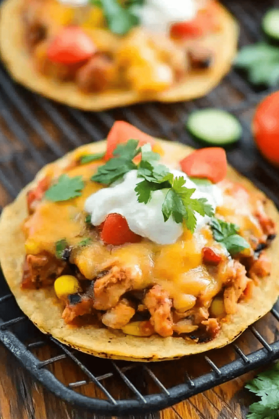Easy Chicken Tostadas Recipe – 5-Min Crunch Win Tonight