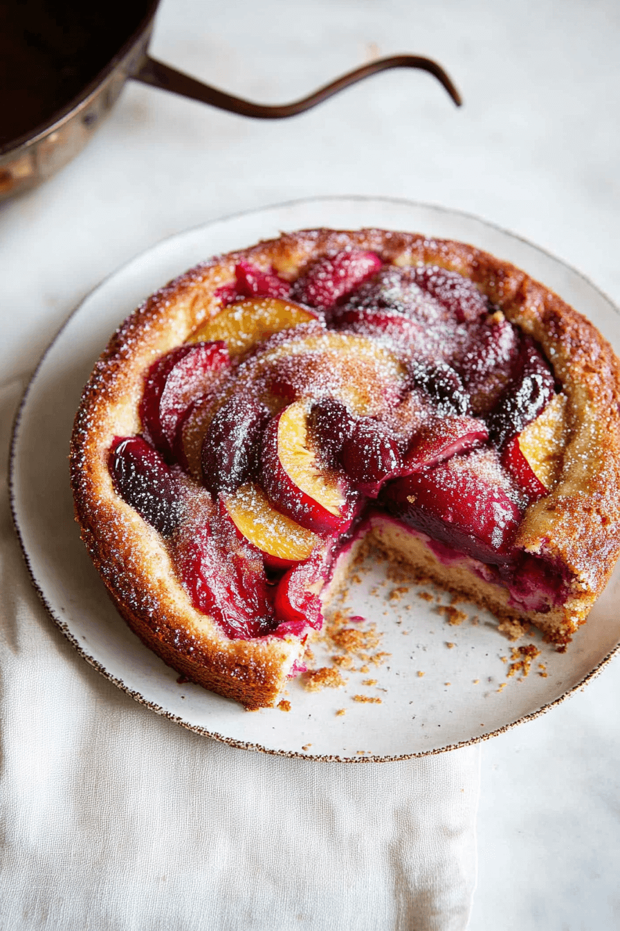 Yogurt Plum Cake – A Moist and Fruity Bake to Fall in Love With