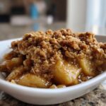 Apple Crisp with Brown Sugar Oat Topping