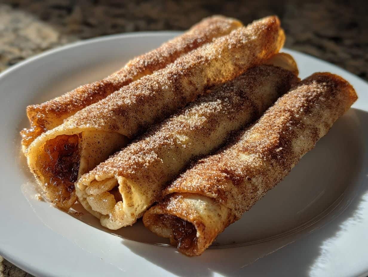 Irresistible 30-Minute Apple Pie Taquitos That Crunch Perfectly