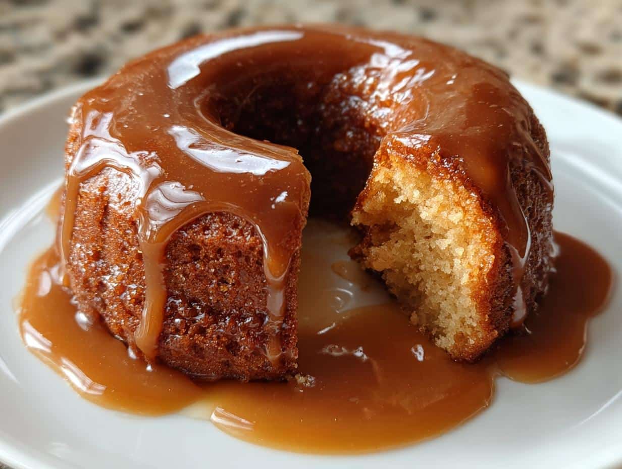Irresistible Baked Apple Cider Donuts with 2-Ingredient Magic Glaze