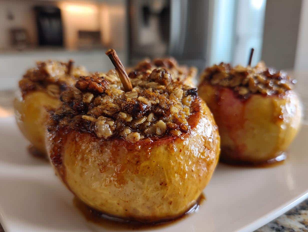 Irresistible Baked Cinnamon Sugar Apples for 4 People
