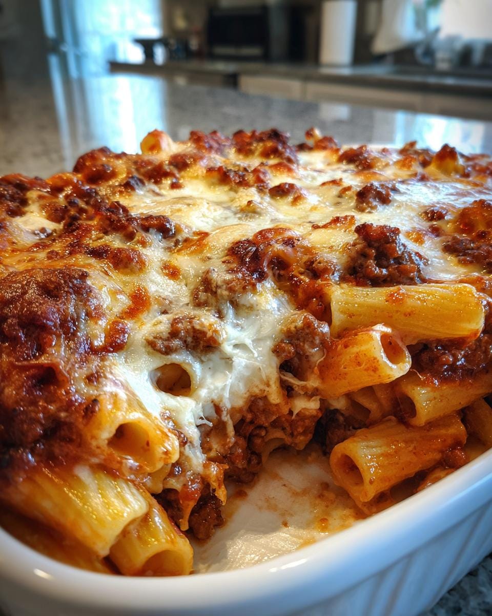 Baked Rigatoni with Meat Sauce. - detail 2