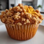 Bakery-Style Pumpkin Spice Muffins with Streusel Crumb Top