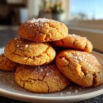Chewy Brown Butter Snickerdoodles with Sea Salt