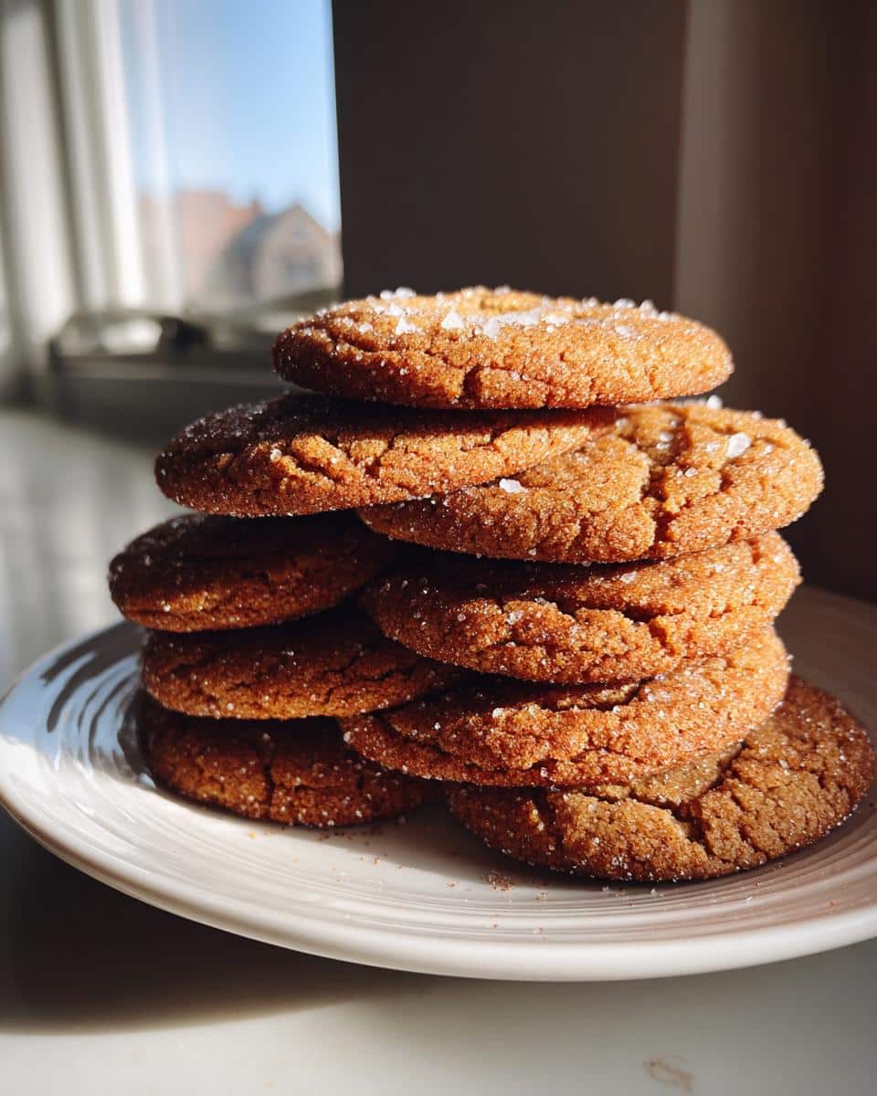 Chewy Brown Butter Snickerdoodles with Sea Salt - detail 3