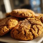 Chewy Pumpkin Oatmeal Cookies.