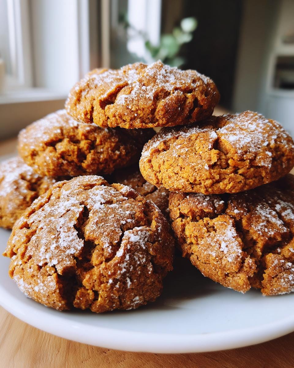 Chewy Pumpkin Oatmeal Cookies. - detail 2