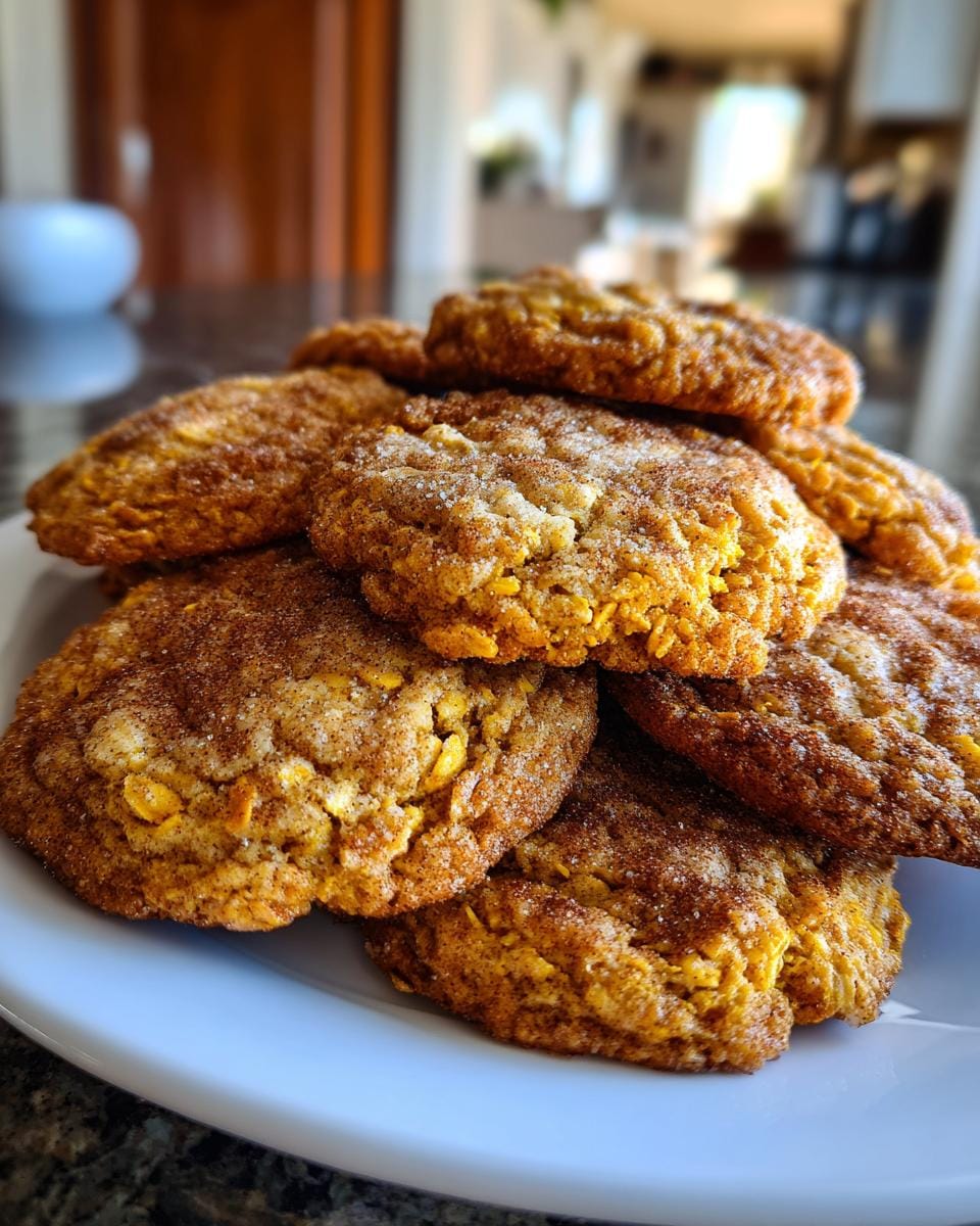 Chewy Pumpkin Oatmeal Cookies. - detail 3