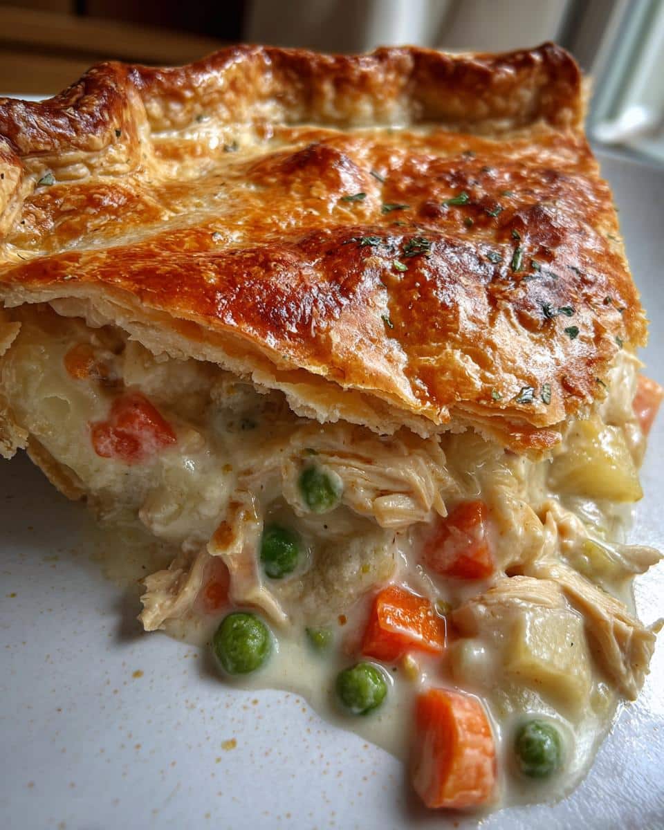 Classic Chicken Pot Pie with Flaky Homemade Crust - detail 1