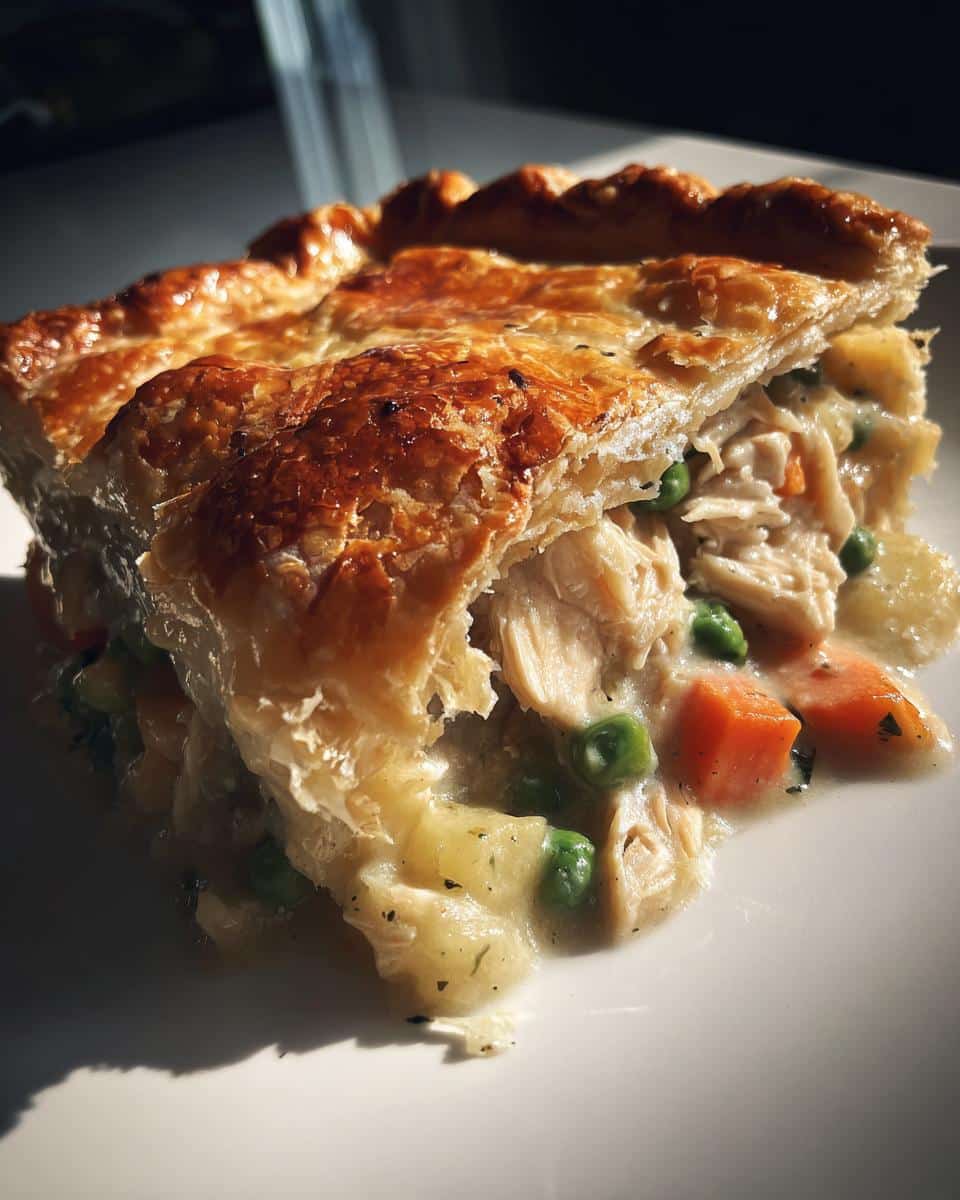 Classic Chicken Pot Pie with Flaky Homemade Crust - detail 3