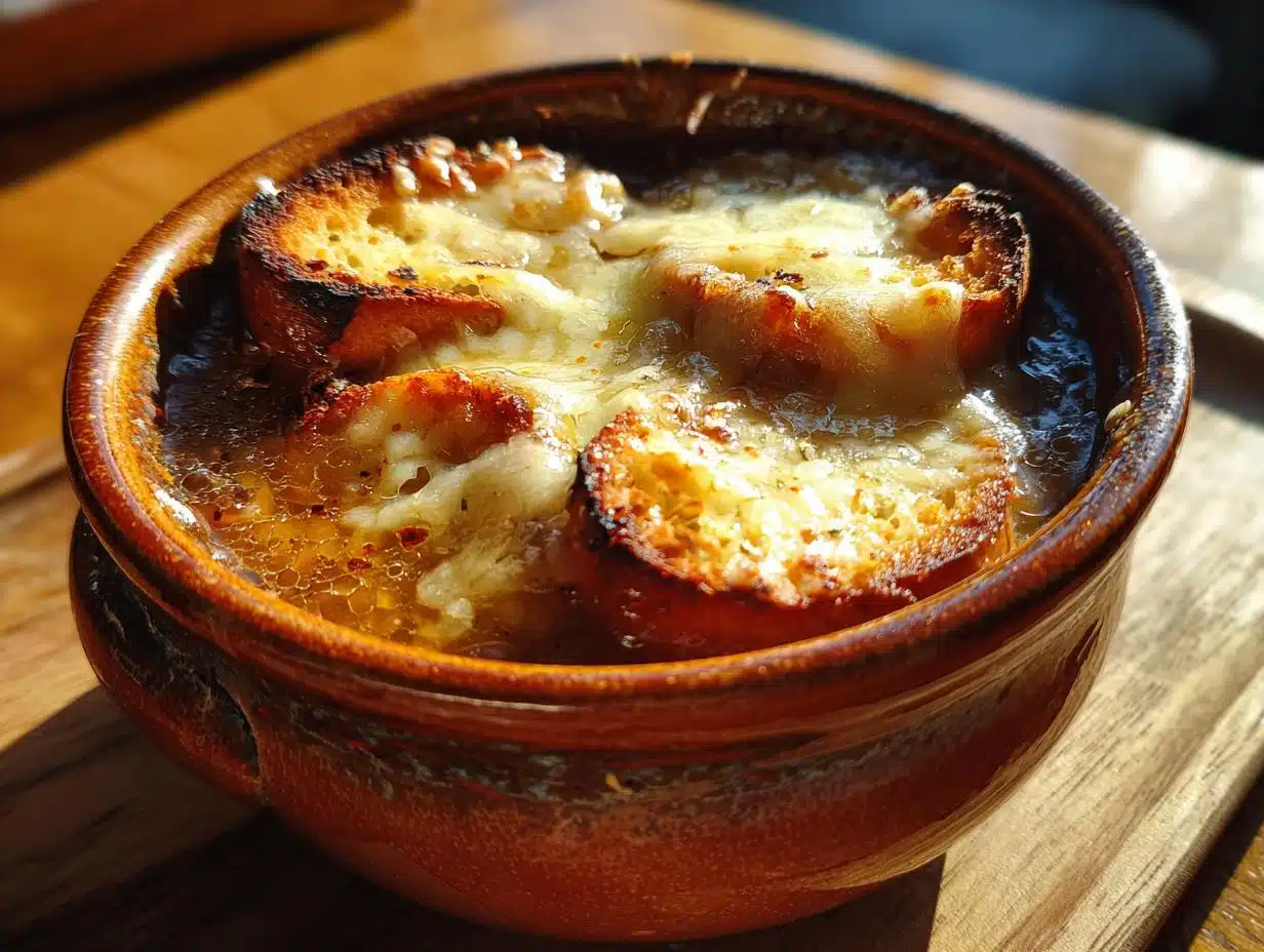 Irresistible Classic French Onion Soup with Gruyère in 45 Minutes