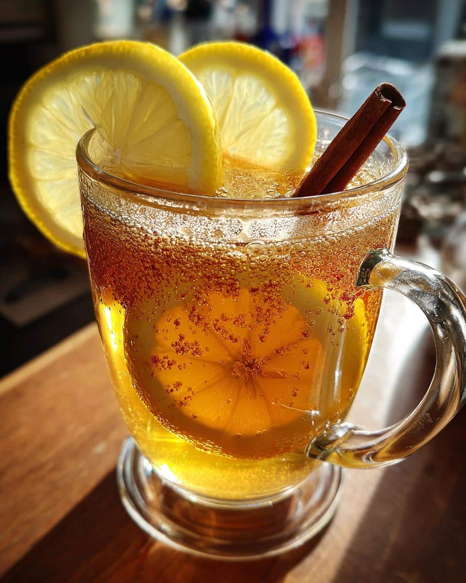 Classic Hot Toddy with Whiskey, Honey, and Lemon - detail 3