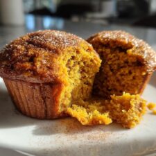Irresistible 10-Minute Clean Eating Pumpkin Muffins Recipe