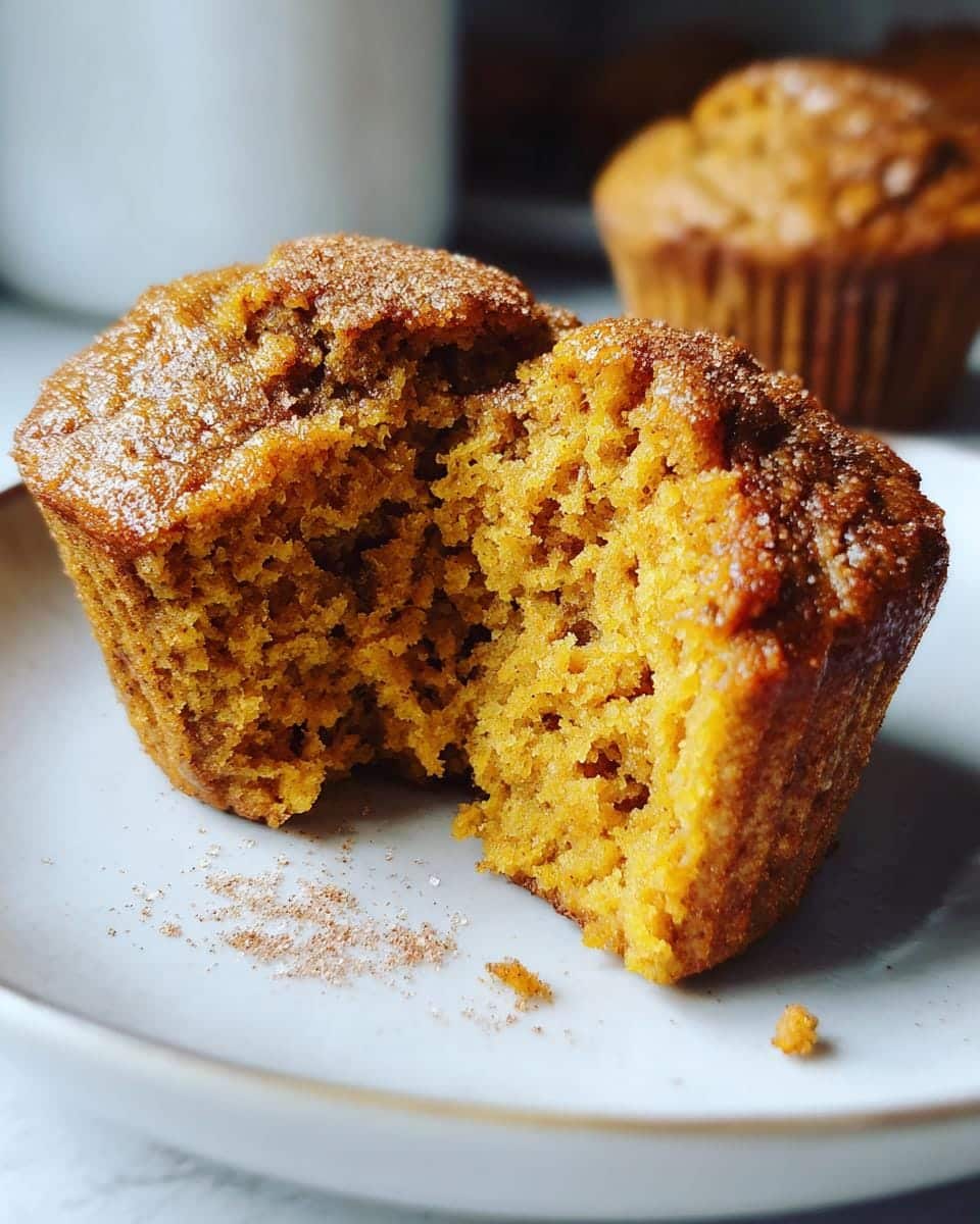 Clean Eating Pumpkin Muffins. - detail 3