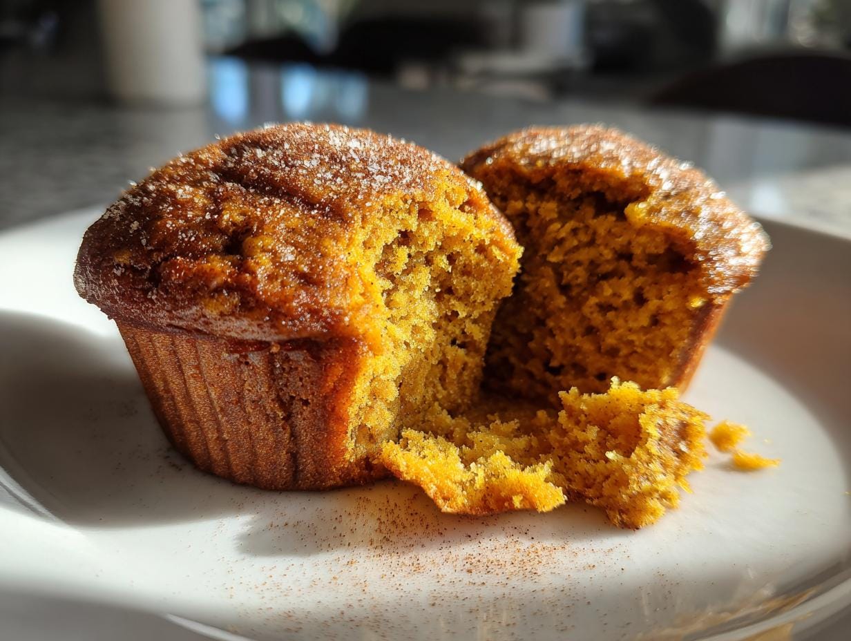 Irresistible 10-Minute Clean Eating Pumpkin Muffins Recipe