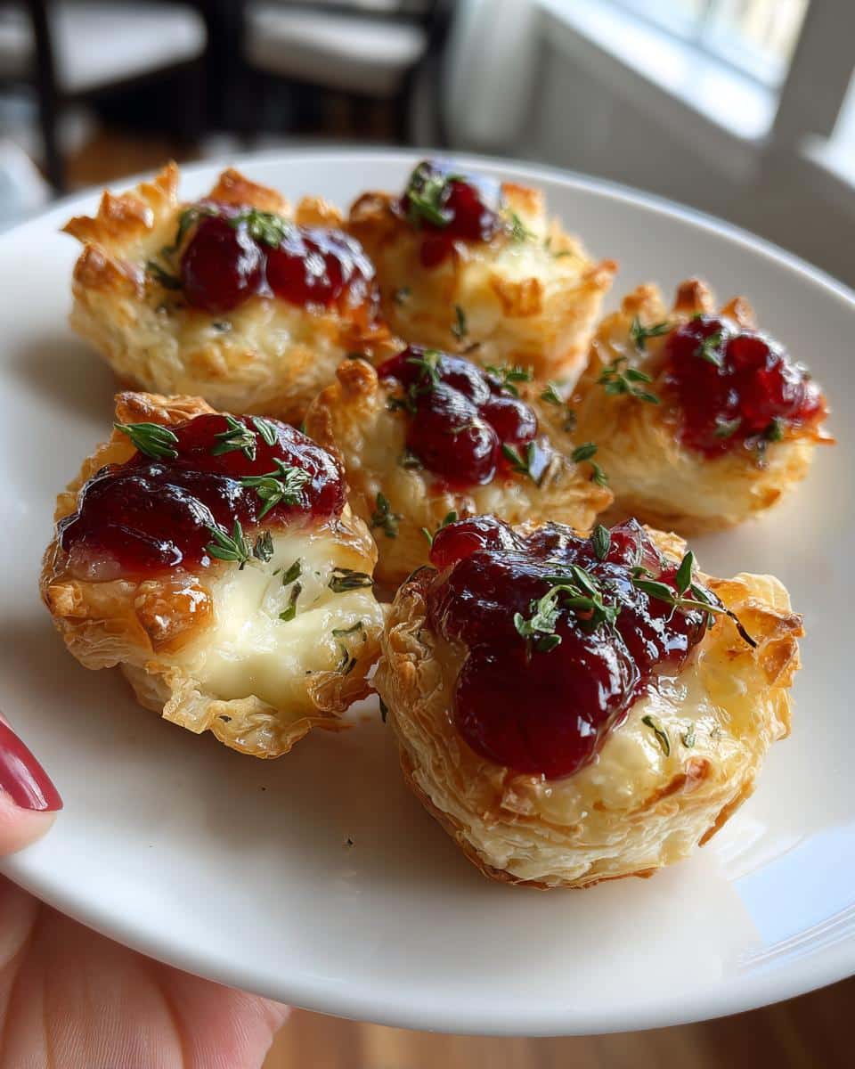 Cranberry Brie Bites in Phyllo Cups - detail 4