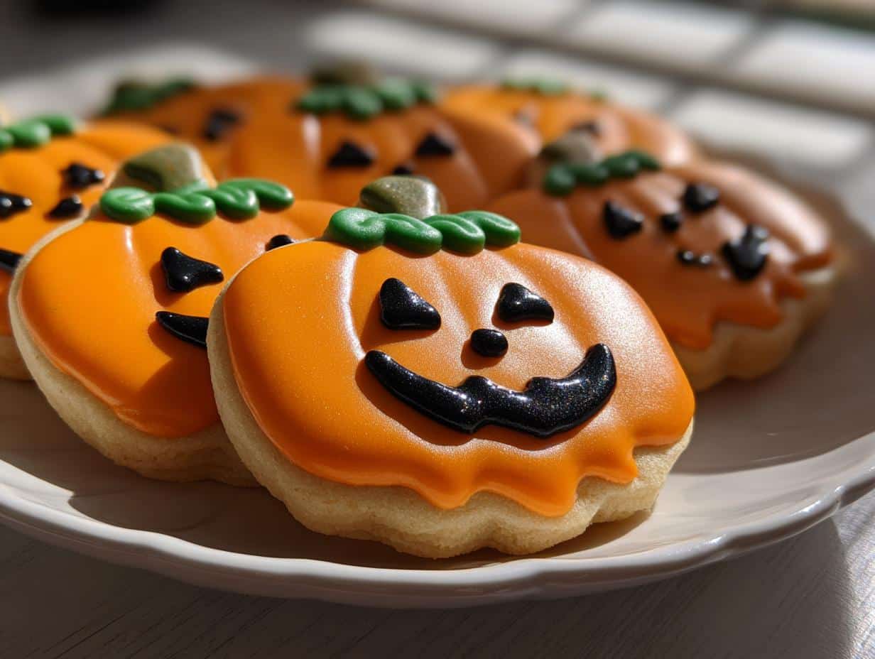 Delectable Decorated Jack-O’-Lantern Sugar Cookies Everyone Loves
