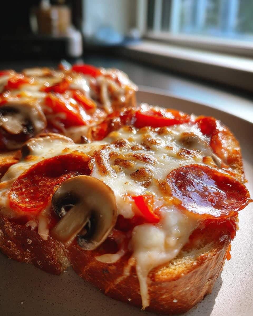 French Bread Pizza - detail 1