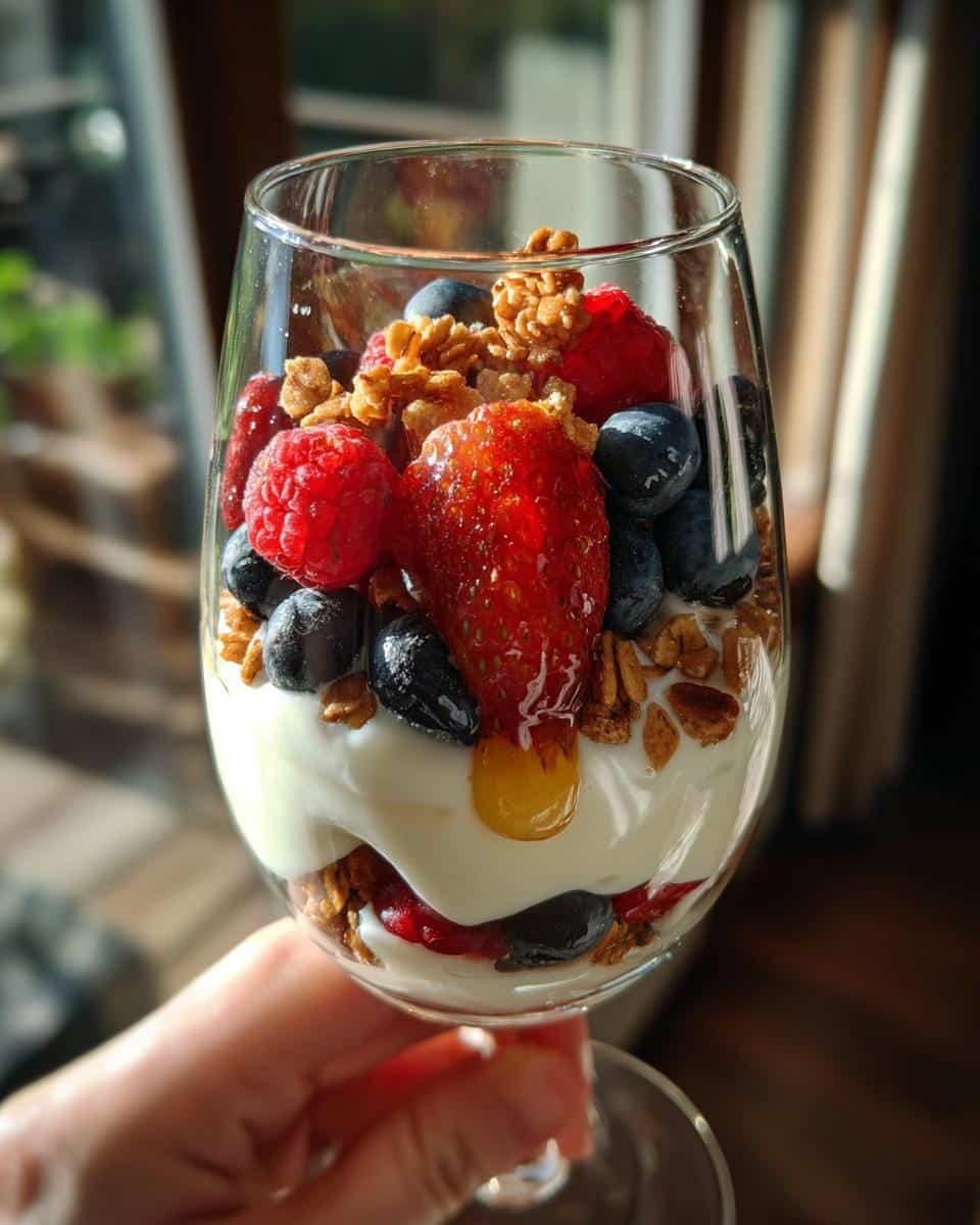 Fruit and Yogurt Parfait. - detail 4