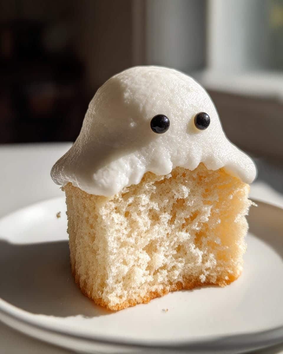 Ghostly Cupcakes - detail 1