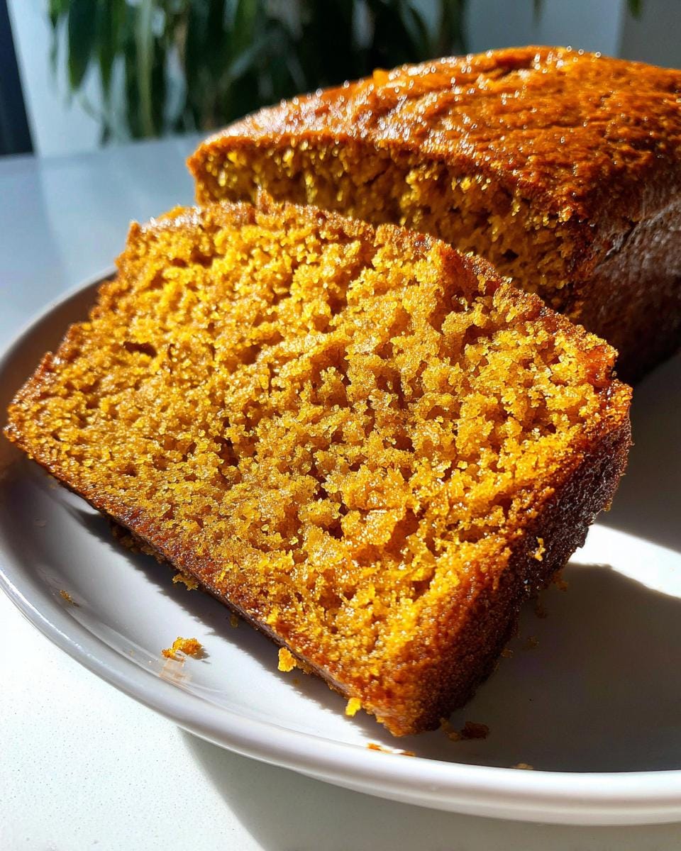 Gluten Free Soft Pumpkin Bread. - detail 1
