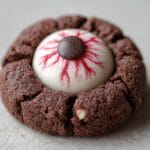 Halloween Eyeball No-Bake Cookies.