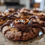 Halloween Spider Cookies.