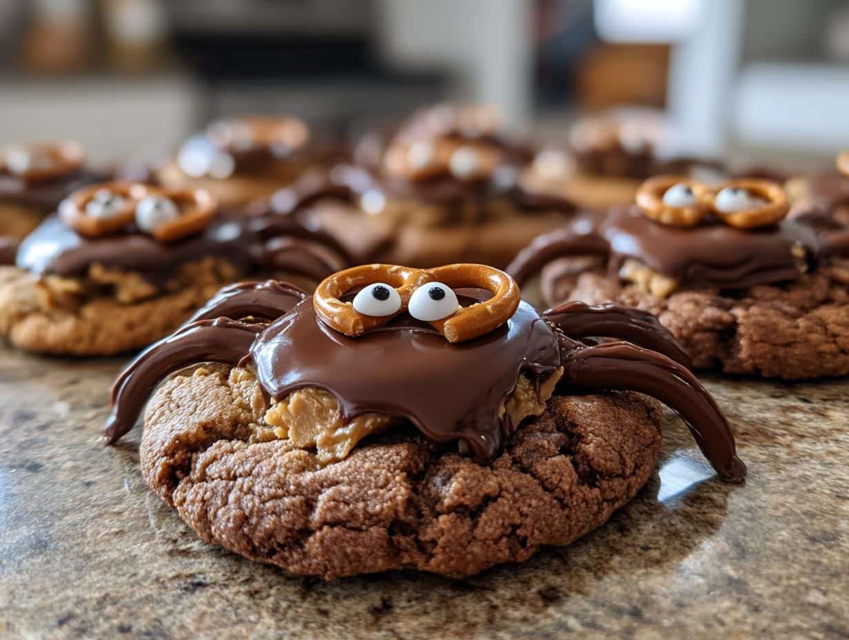 30-Minute Halloween Spider Cookies That Will Delight Kids