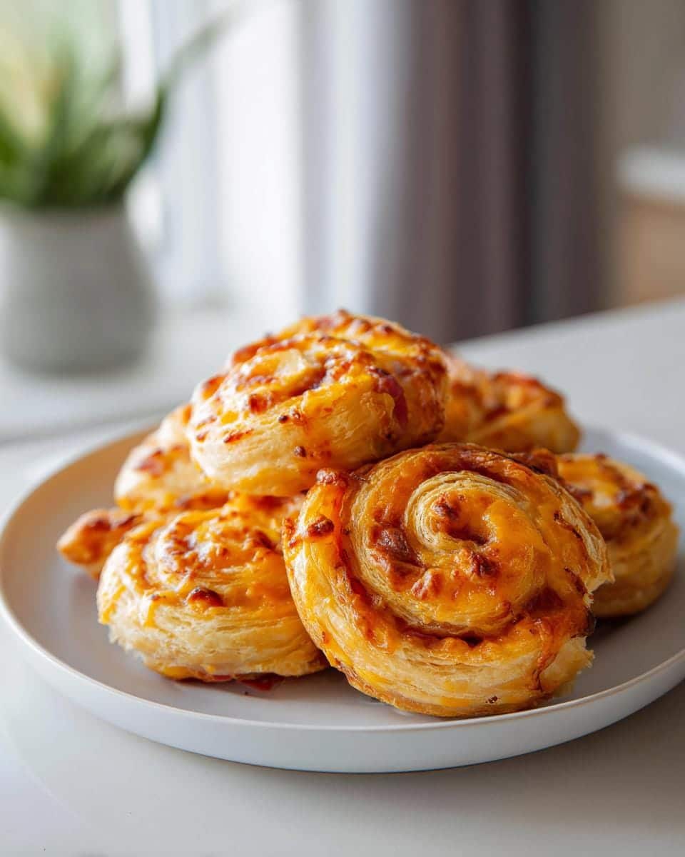 Ham and Cheese Pinwheels - detail 2