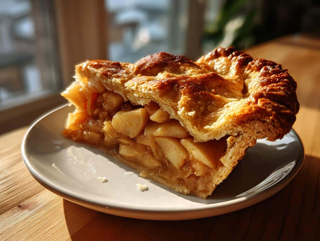 1 Irresistible Homemade Apple Pie with Flaky Butter Crust