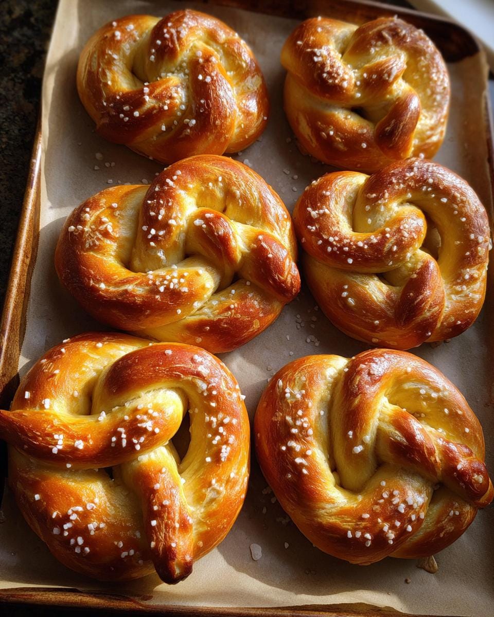 Homemade Soft Pretzels - detail 1