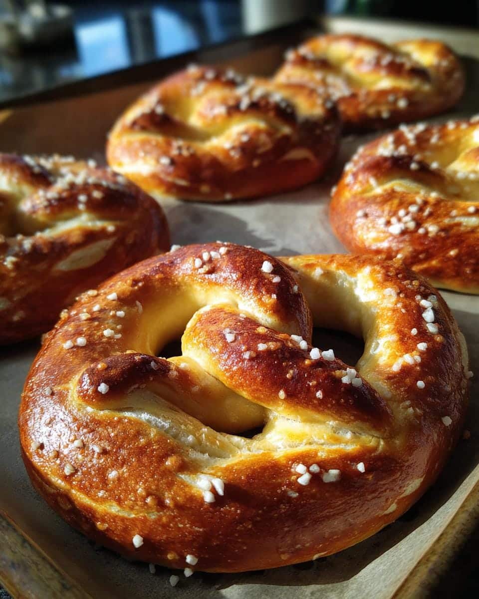 Homemade Soft Pretzels - detail 2