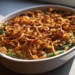 Make-Ahead Thanksgiving Green Bean Casserole