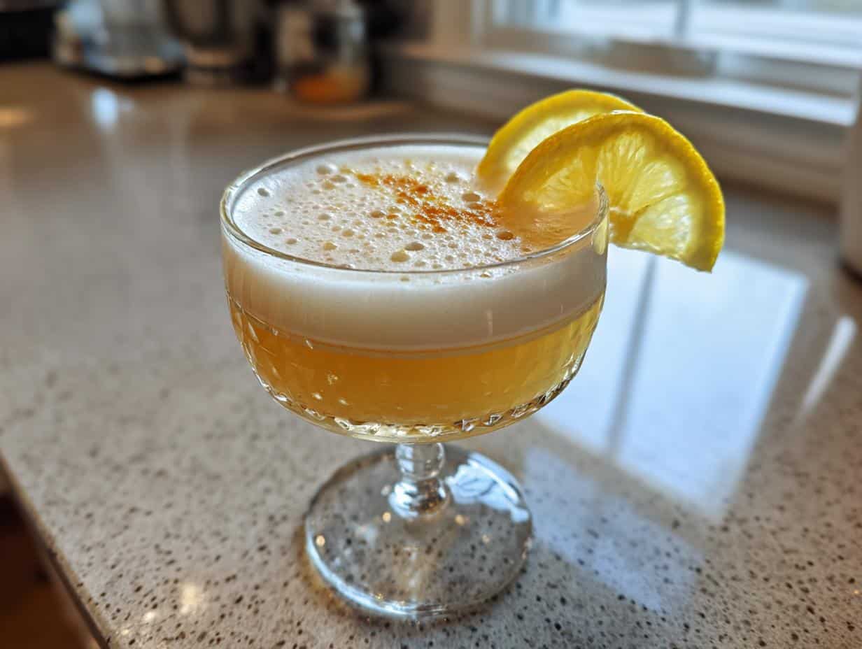 Velvety Maple Bourbon Sour Will Steal Your Heart in 5 Minutes