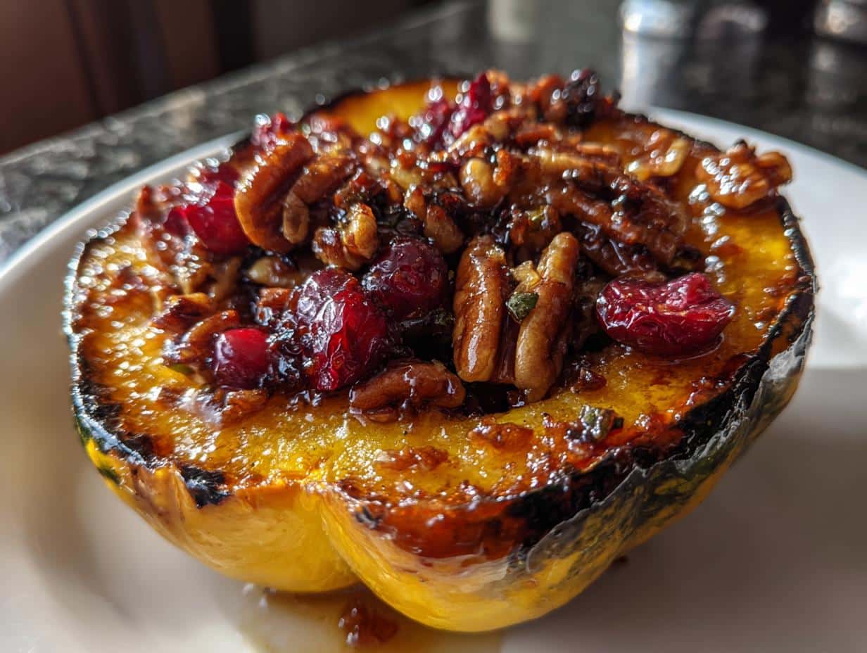Irresistible Maple Glazed Acorn Squash Recipe In 45 Minutes