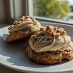 Maple Walnut Cookies with Brown Butter Frosting