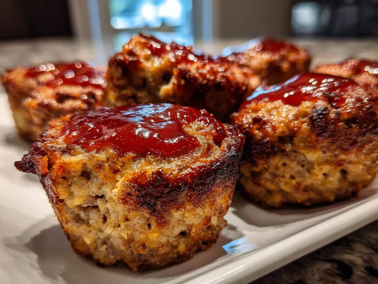 Savory Mini Meatloaf Muffins Ready in 20 Minutes