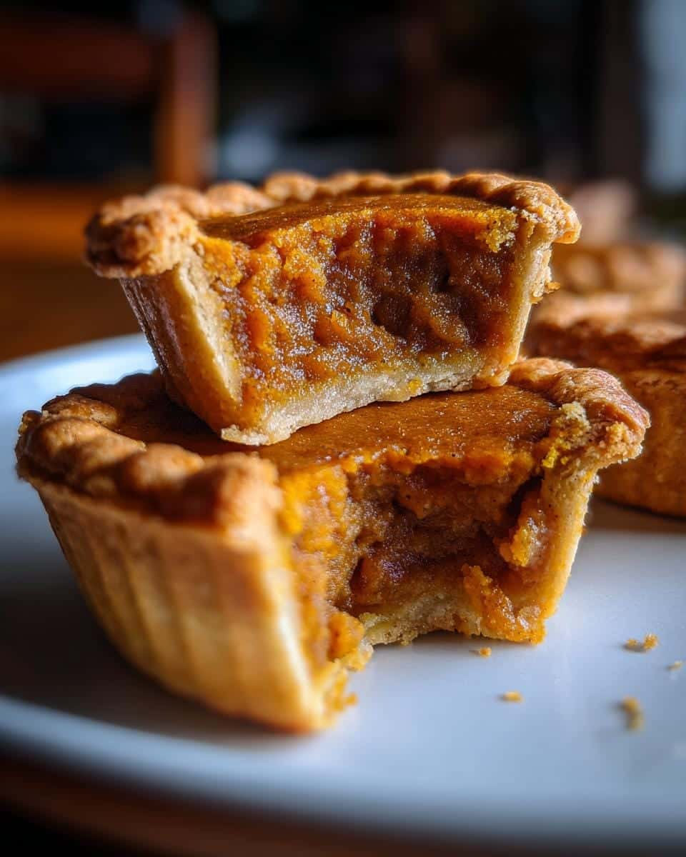 Mini Pumpkin Pies - detail 2