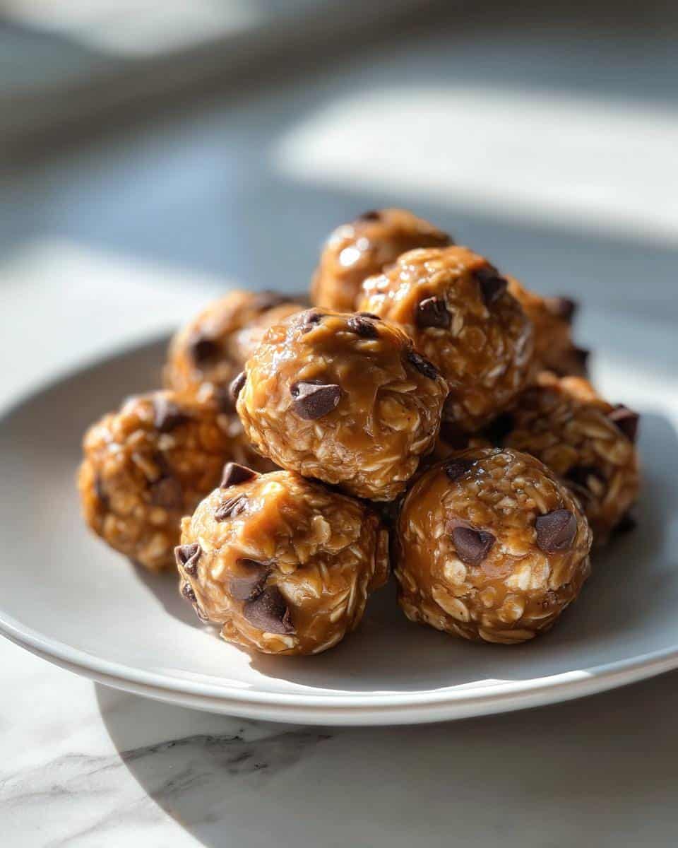 No-Bake Oatmeal Energy Balls - detail 1