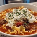 One-Pot Lasagna Soup.