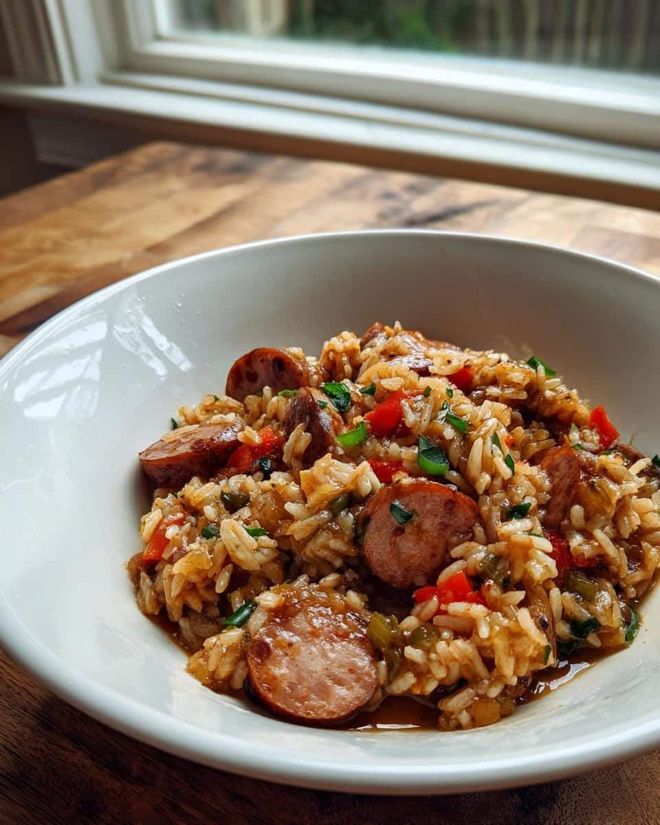 One-Pot Sausage and Rice - detail 1