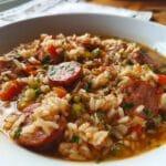 One-Pot Sausage and Rice