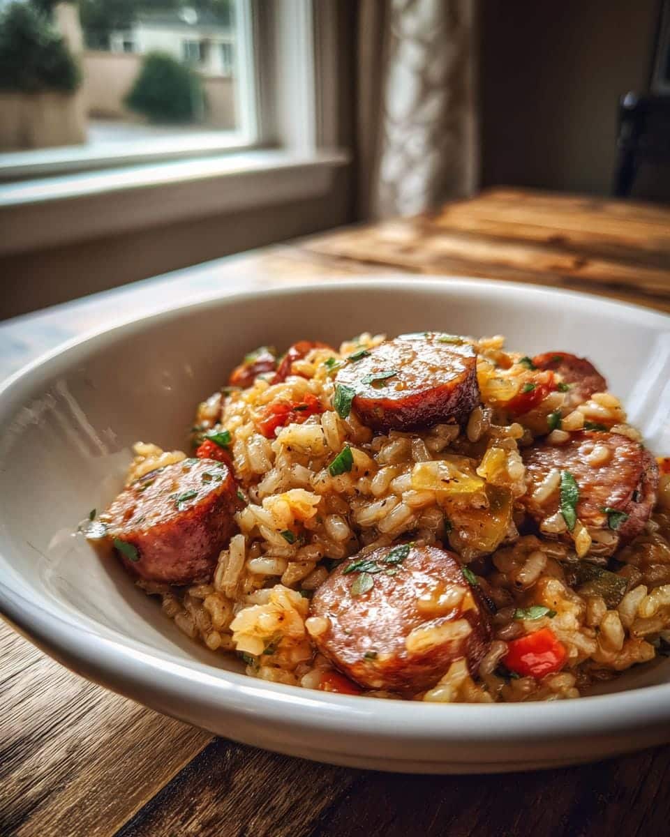 One-Pot Sausage and Rice - detail 2