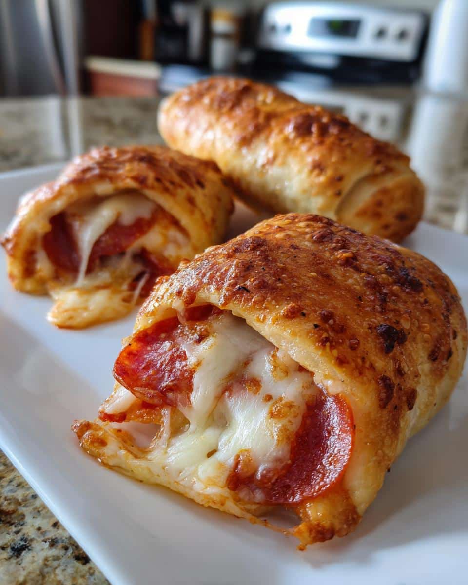 Pepperoni Pizza Rolls. - detail 2