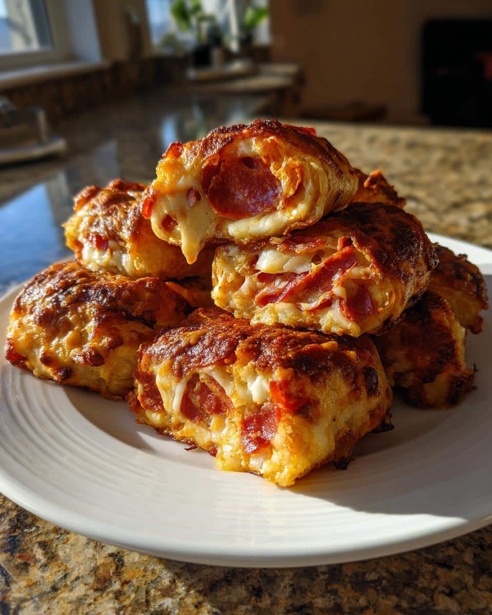 Pepperoni Pizza Rolls. - detail 3