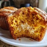 Pumpkin Cream Cheese Swirl Muffins