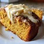 Pumpkin Spice Coffee Cake with Cinnamon Honey Butter